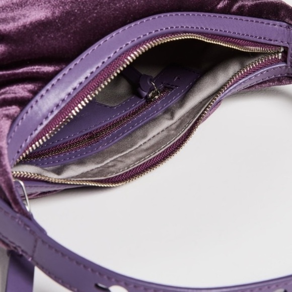 Rag & Bone Commuter Velvet Hobo Bag - Picture 4 of 4